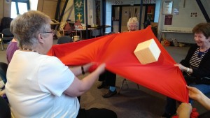 Using Wendy's artwork with our lycra.